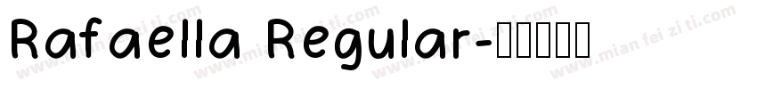 Rafaella Regular字体转换